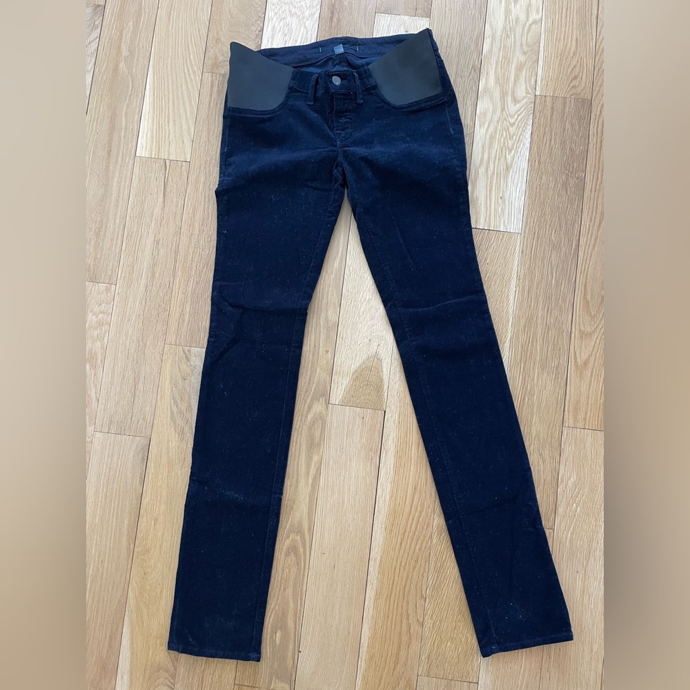JBrand Mama J Navy Corduroy Pants